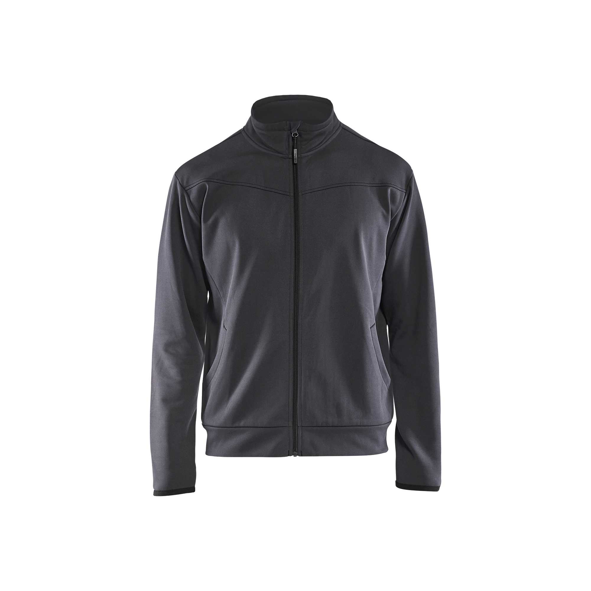 BLAKLADER 33622526 Sweatshirt With Full Zip Work Sweatshirt MEN - Pique Fleece